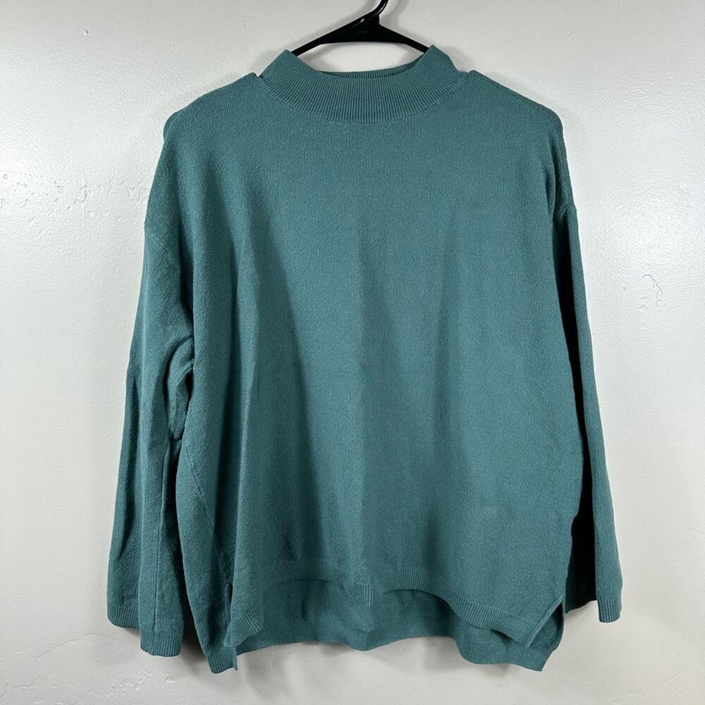 Free People FP Beach Women’s Pullover Crewneck Sweater Size XS - Green